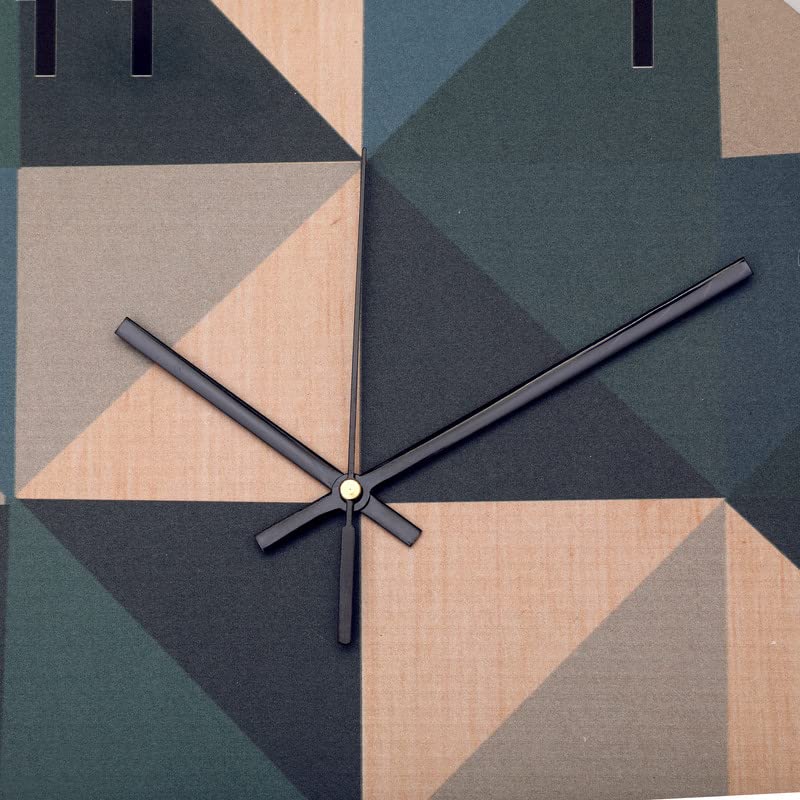 Designer Wooden Wall Clock Engineering Wood Watch Home Decorative - ArtyCraftz