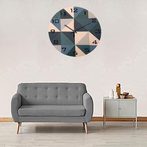 Designer Wooden Wall Clock Engineering Wood Watch Home Decorative - ArtyCraftz