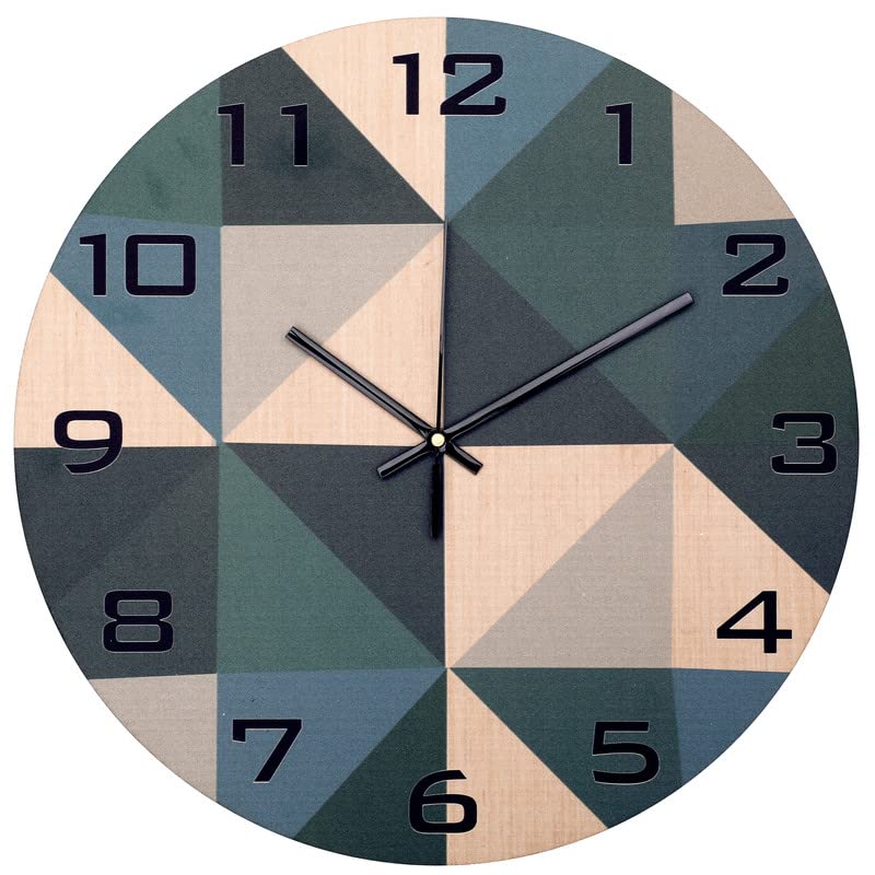 Designer Wooden Wall Clock Engineering Wood Watch Home Decorative - ArtyCraftz