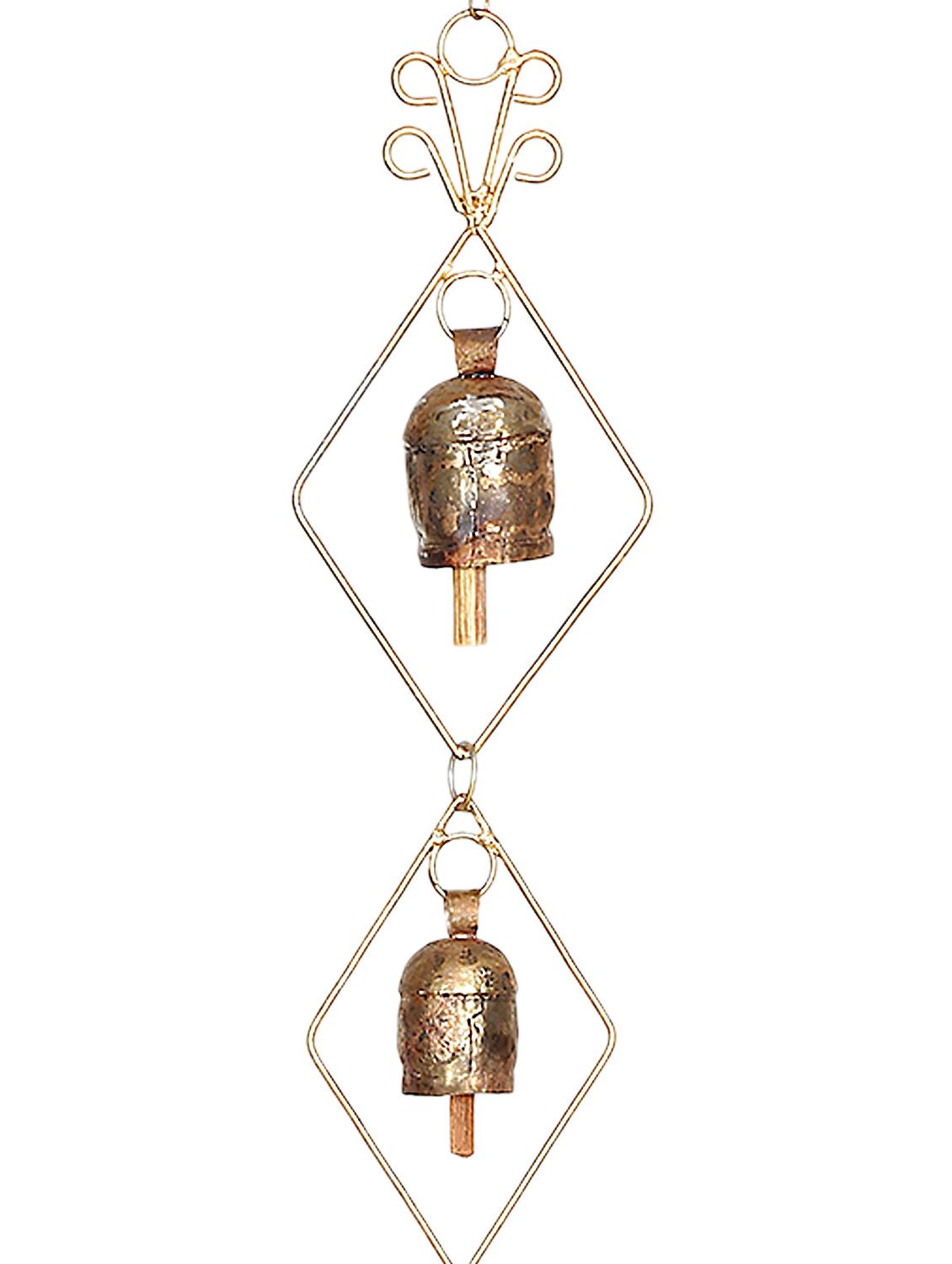 Diamond String of bells copper coated Wind Chime - ArtyCraftz