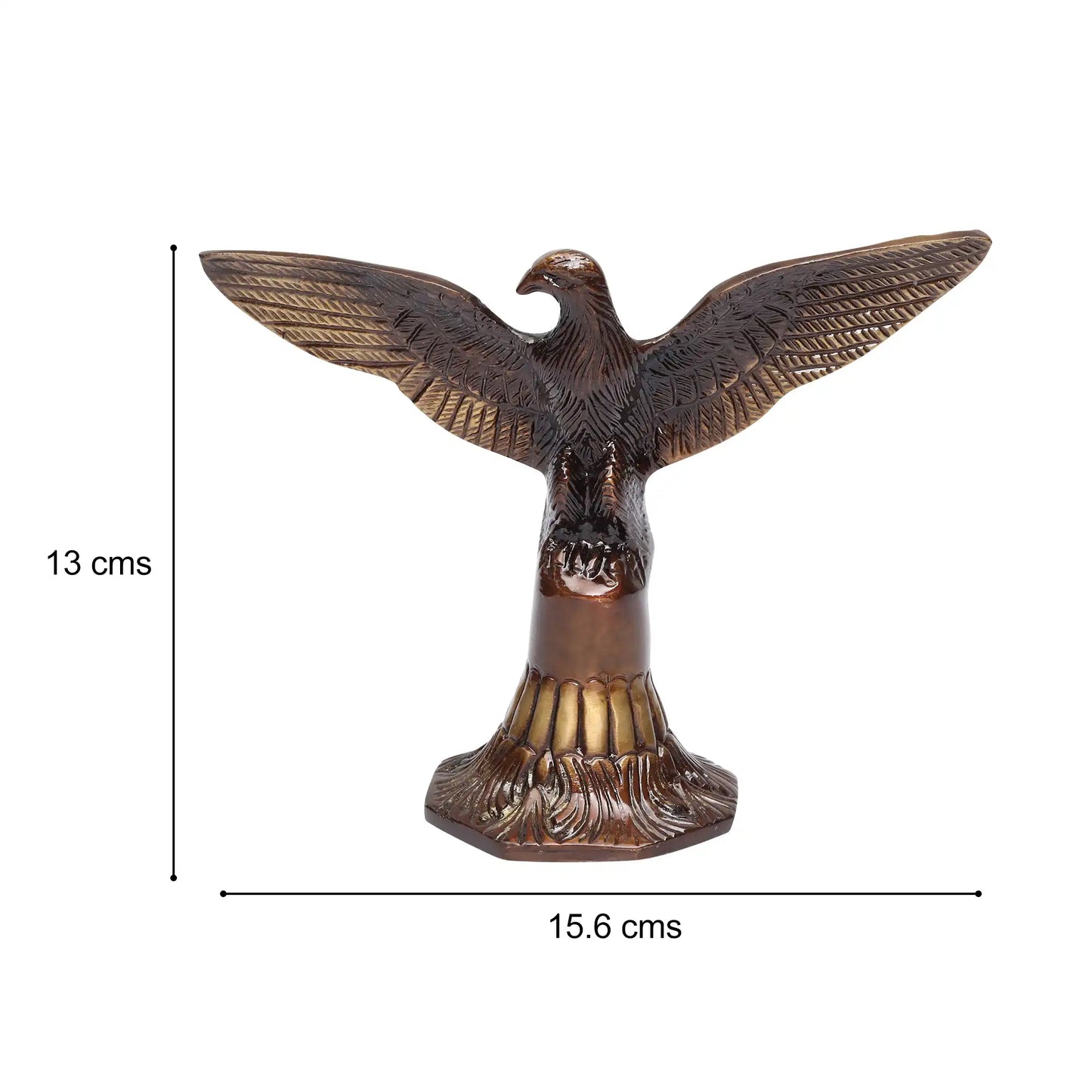 Brass Majestic Eagle Showpiece