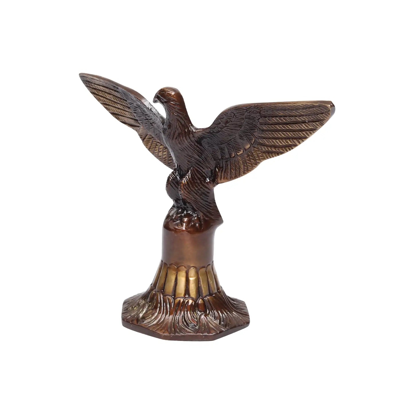 Brass Majestic Eagle Showpiece