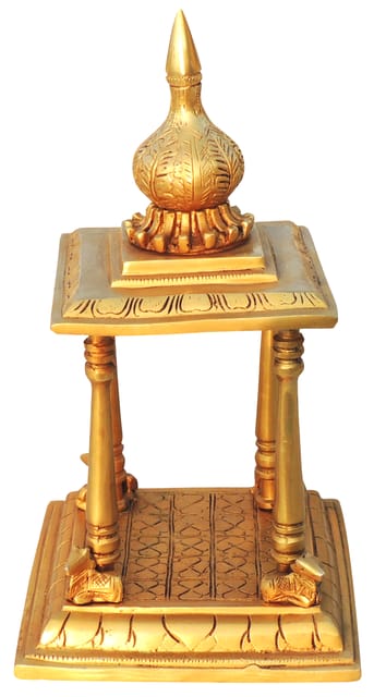 Elegant Brass 4 - Cornered Nandi Temple - ArtyCraftz