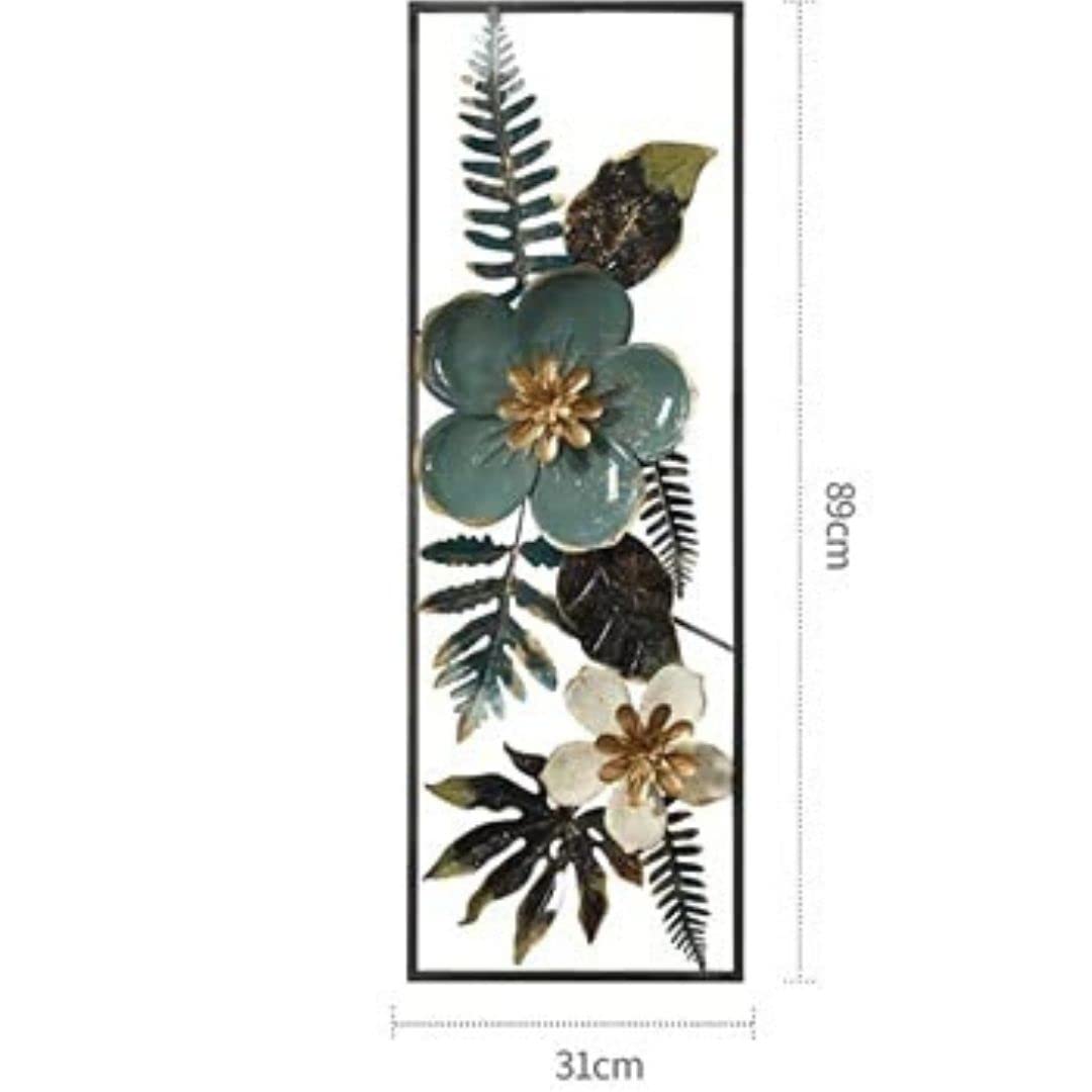 Premium Metal Floral Wall Art Panels-ArtyCraftz.com