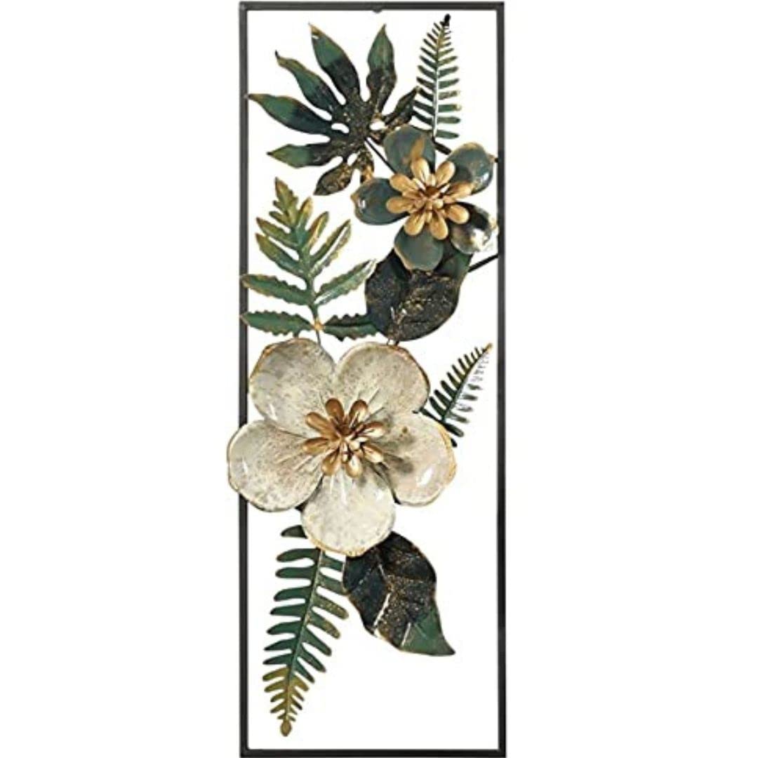 Premium Metal Floral Wall Art Panels-ArtyCraftz.com