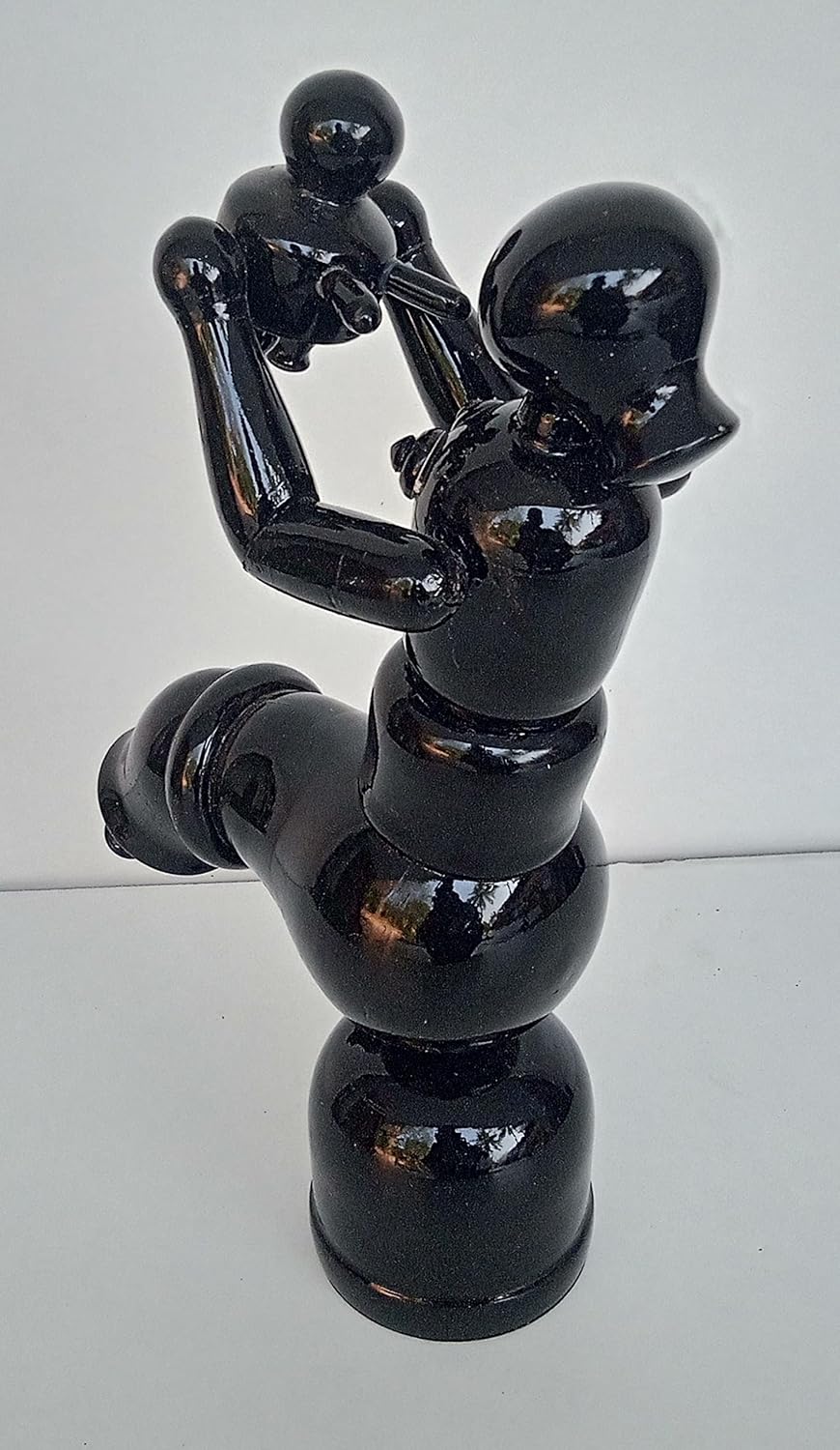 Etikoppaka Mother Carrying Child Showpiece - ArtyCraftz