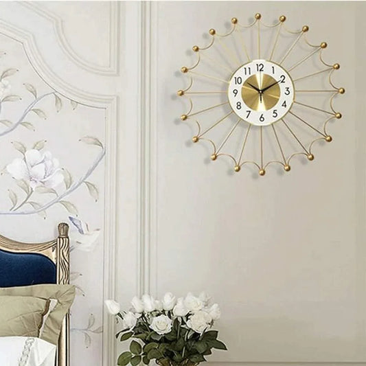 Ferris Wheel Wrought Iron Wall Clock - ArtyCraftz