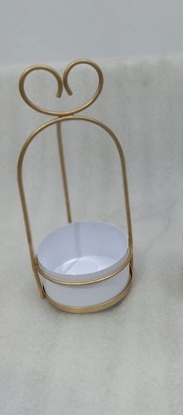 Flower Pot Round Frame Flower Pot Desktop Decorative Flower Pot for Grden Home Decoration - ArtyCraftz