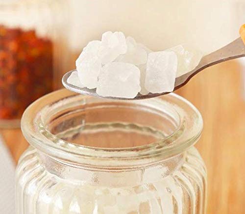 Glass Ribbed Canister with Lid - ArtyCraftz