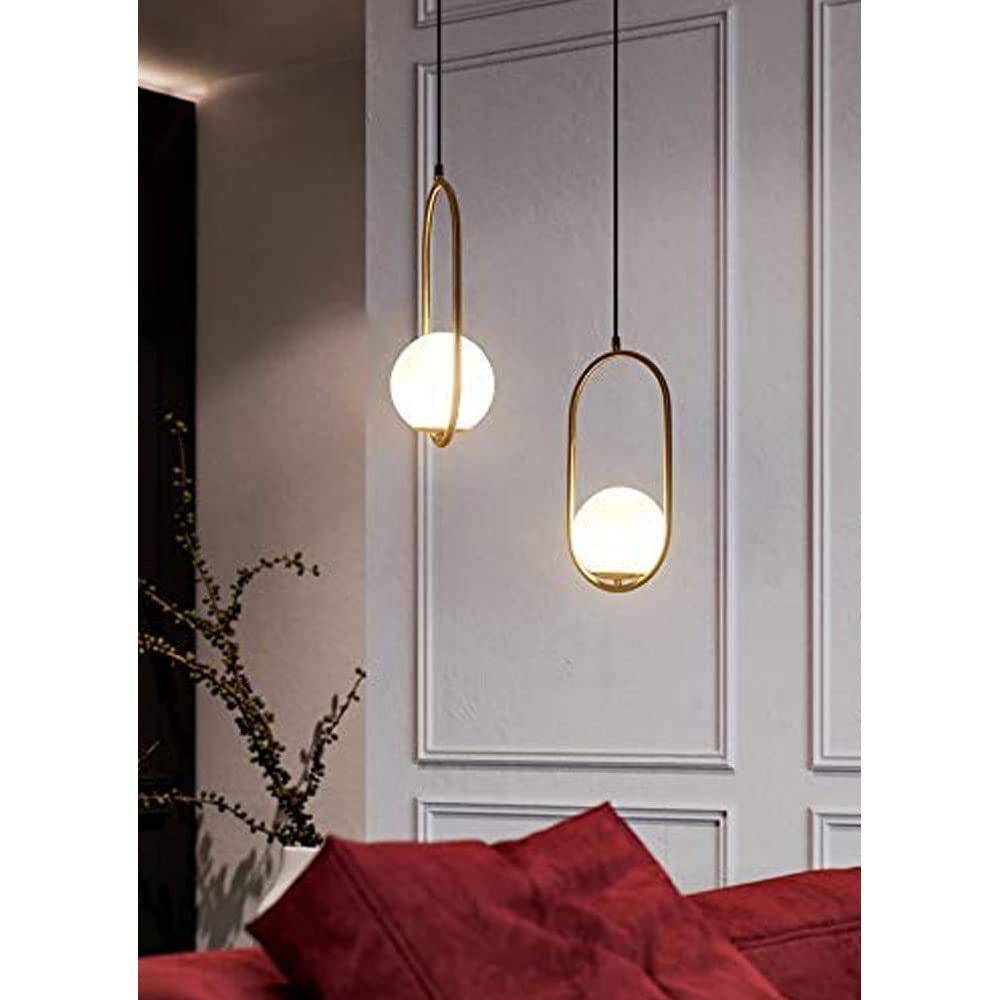 Golden Capsula Pendant Light - ArtyCraftz