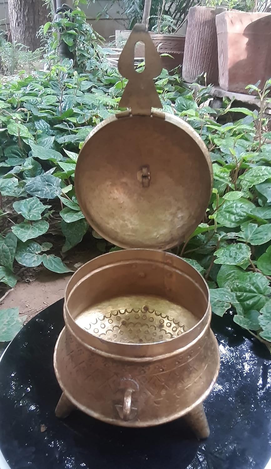 Handcrafted Brass Mukhwas Dhabro - ArtyCraftz