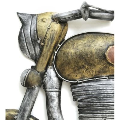 Handcrafted Metal Bike for Wall Decor - ArtyCraftz