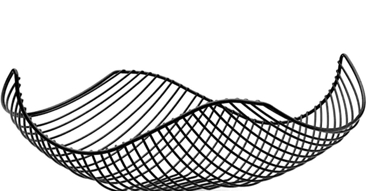 Handcrafted Metal Fruit Tray Height: 4 Inches,14*12 Inches Diameter - ArtyCraftz