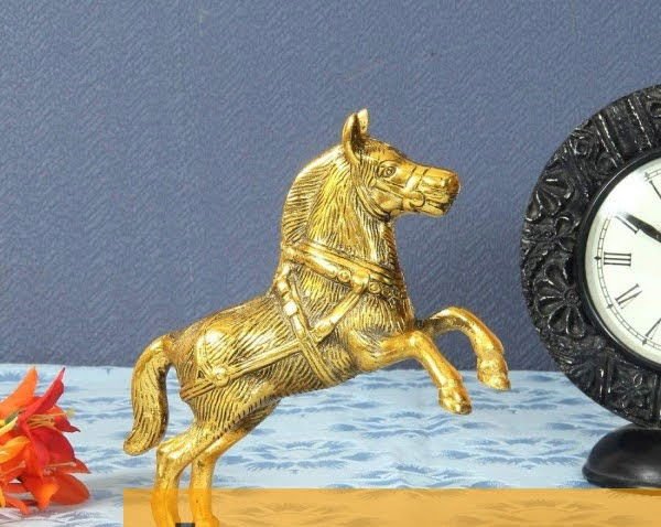 Handcrafted Metal Horse for Home Decor - ArtyCraftz