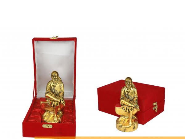 Handcrafted Metal Sai Baba for Gifting - ArtyCraftz