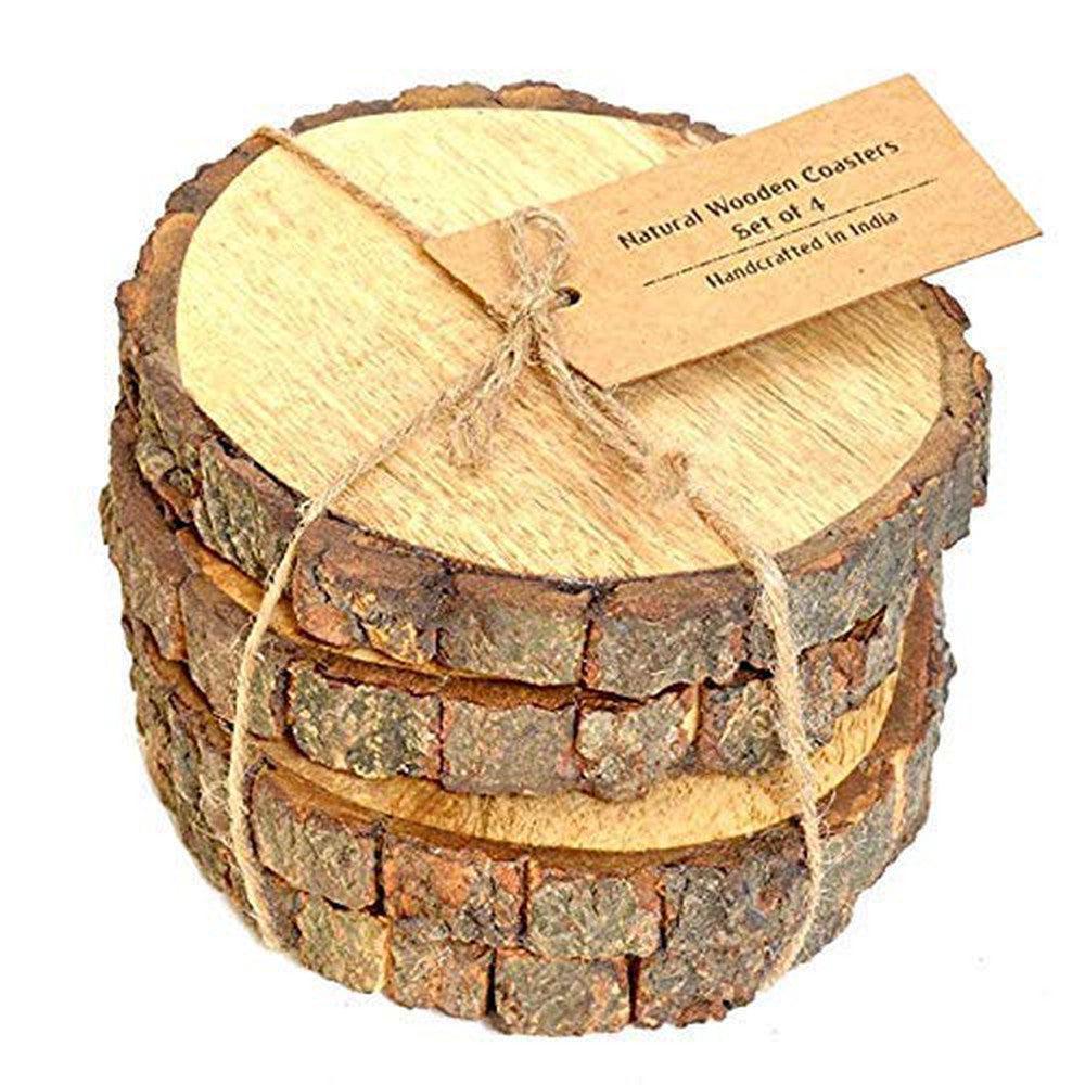 Wooden Tea Coaster Set Decorative Coaster