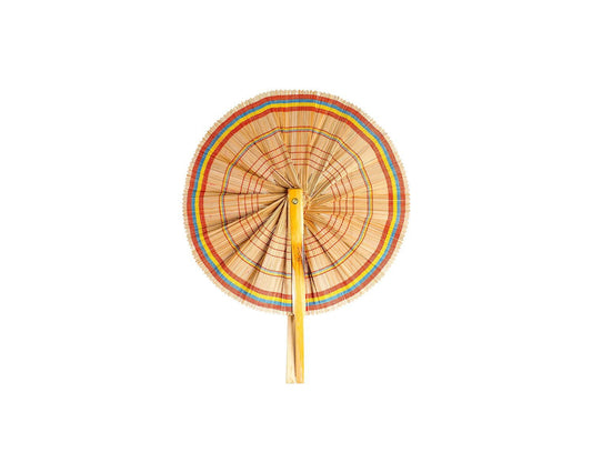 Handmade Folding Bamboo Fan - ArtyCraftz