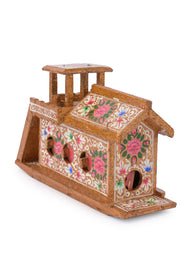 Handmade Vibrant Paper Mache Kashmiri House Boat - ArtyCraftz