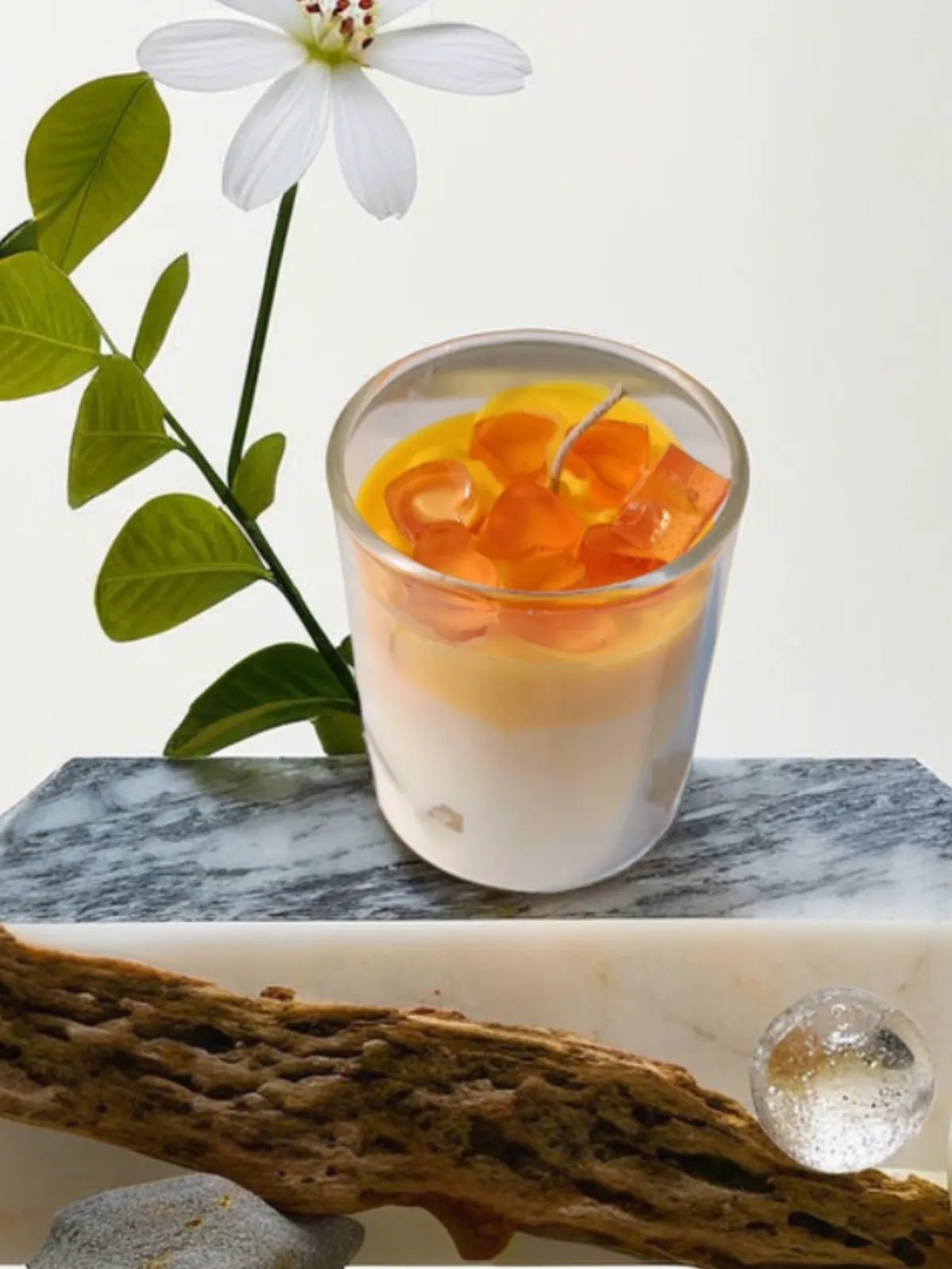 Heart Jelly Iced Matcha Scented Candle - ArtyCraftz