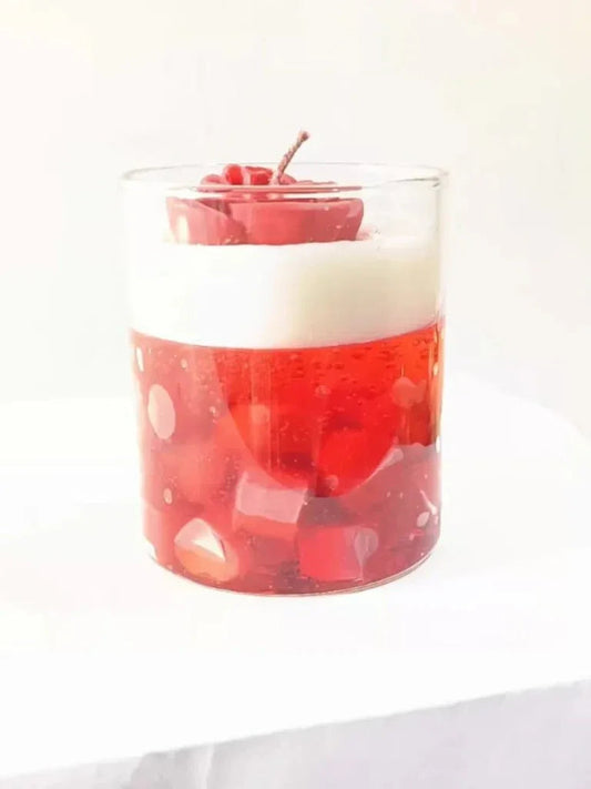 Heart Rose Iced Scented Candle - ArtyCraftz
