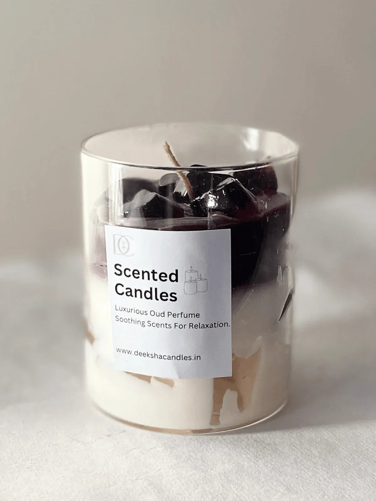 Iced Heart Jelly Scented Candle - ArtyCraftz