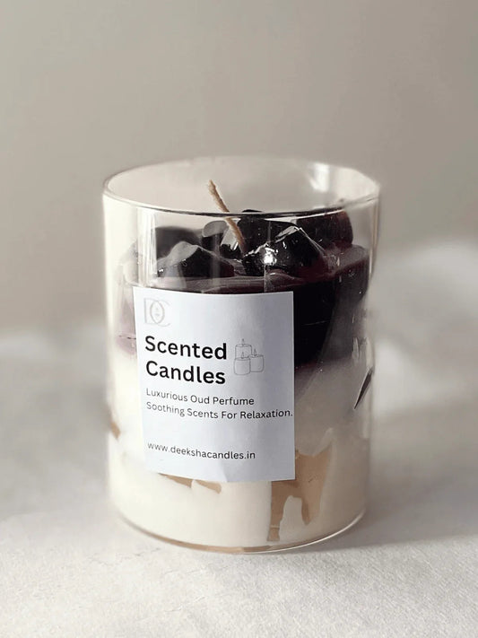 Iced Heart Jelly Scented Candle - ArtyCraftz