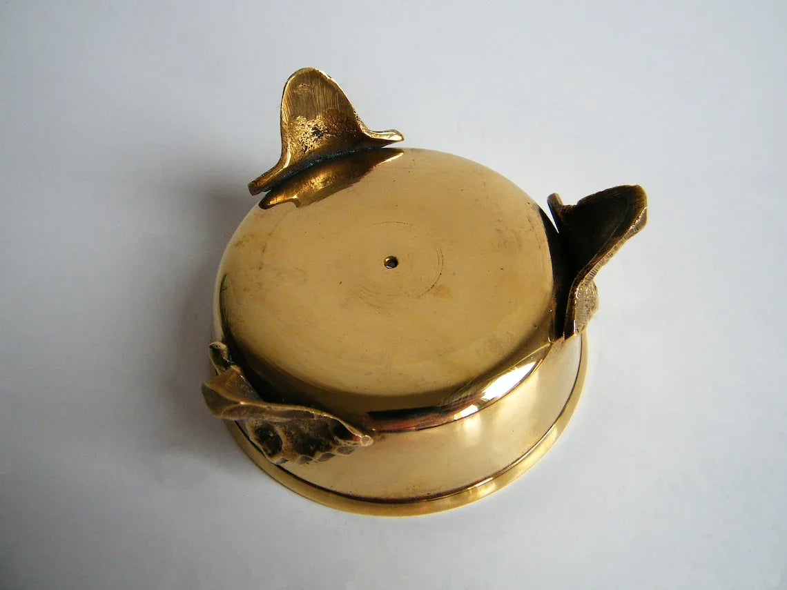 Luxury Brass Kumkum & Jewellery Box-ArtyCraftz.com