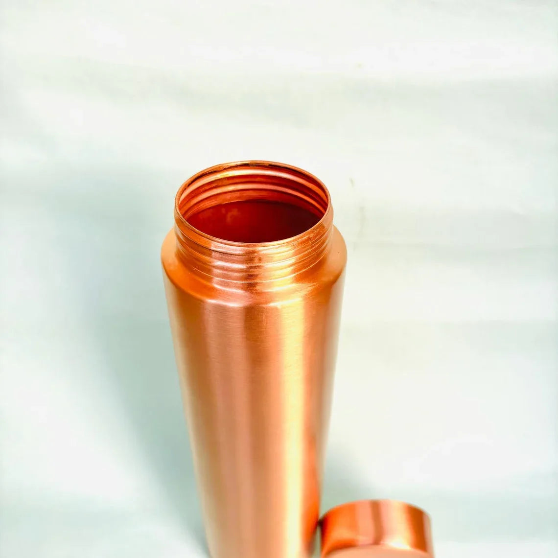 Pure Copper Pencil Water Bottle Joint less Sleek Leak proof-ArtyCraftz.com