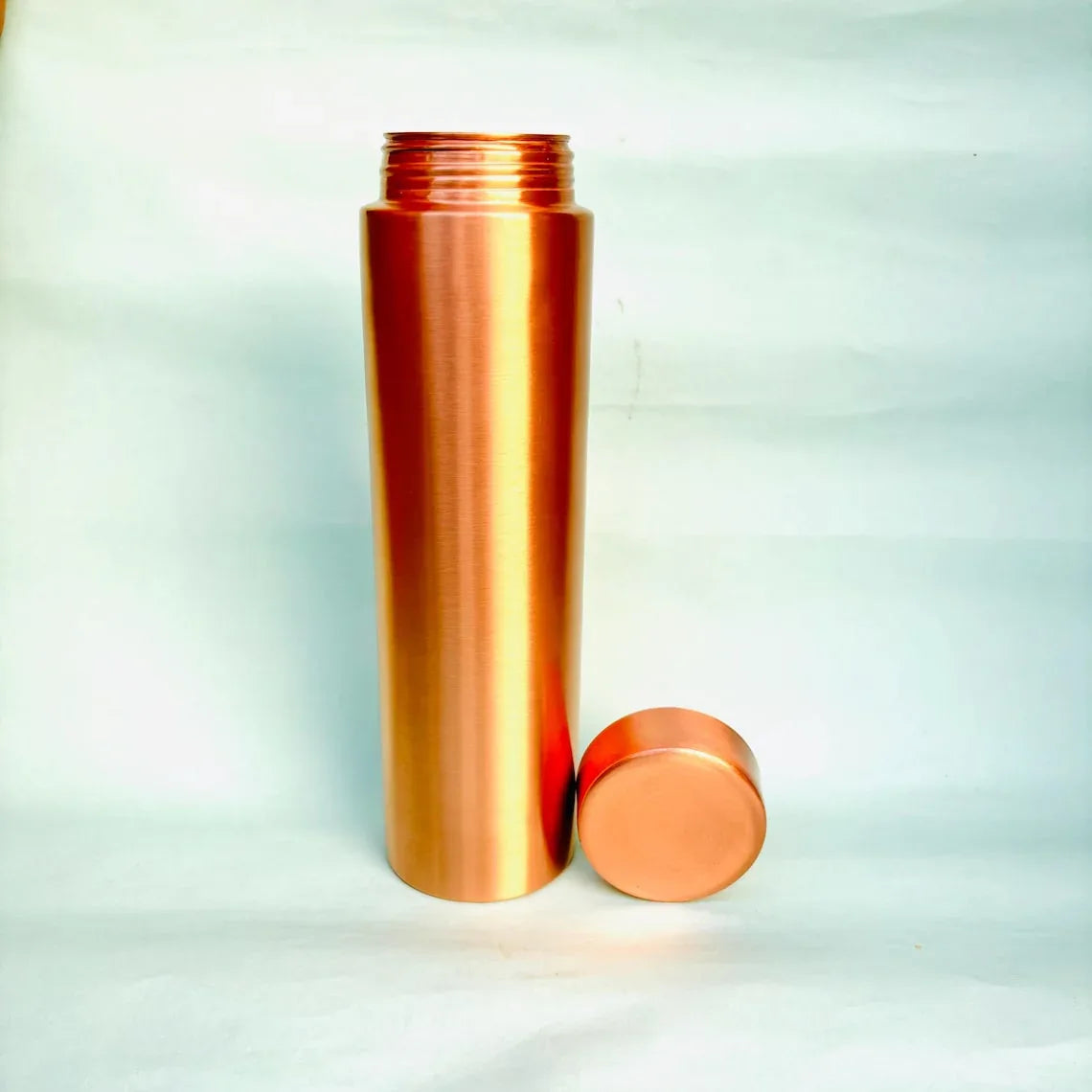 Pure Copper Pencil Water Bottle Joint less Sleek Leak proof-ArtyCraftz.com