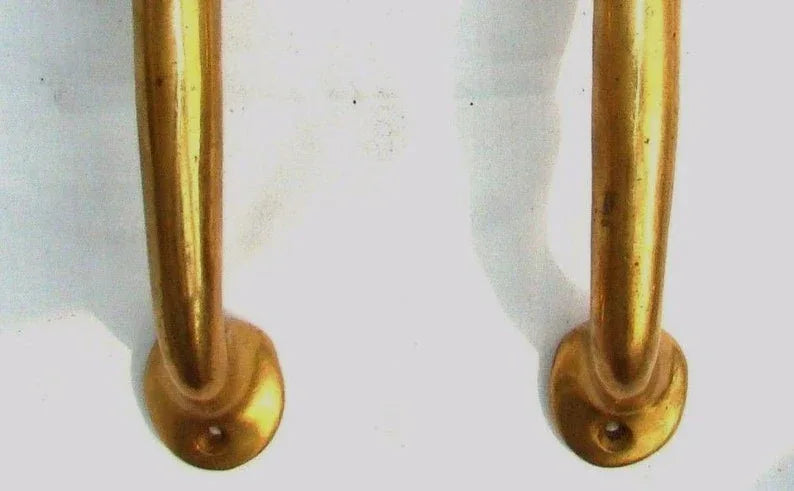 Brass Buddha Face Door Handle Pair-ArtyCraftz.com