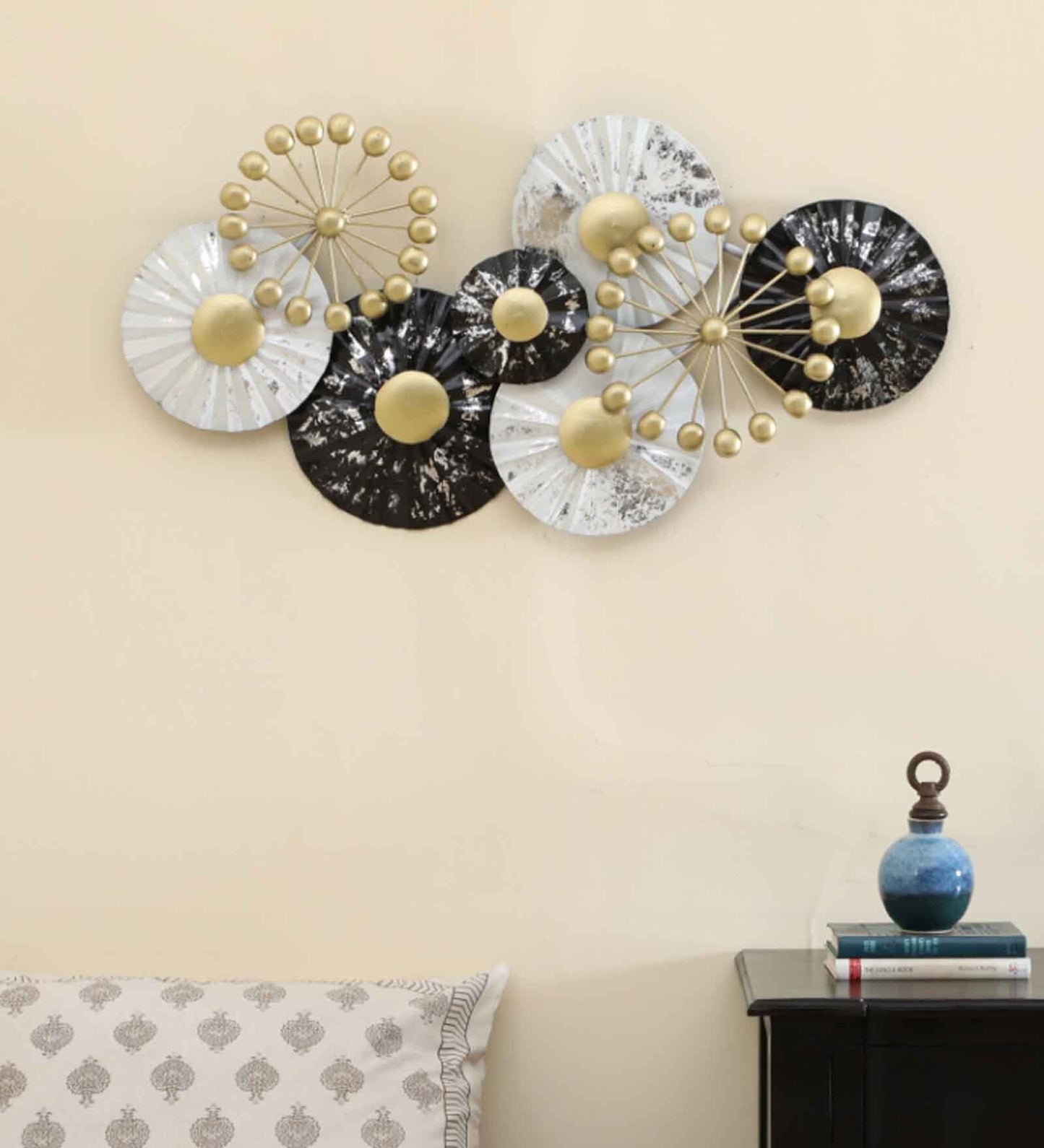 Handcrafted Iron Emina Wall Art