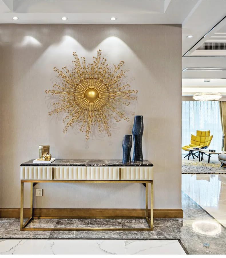 Luxury Metal Sun Wall Decor - ArtyCraftz