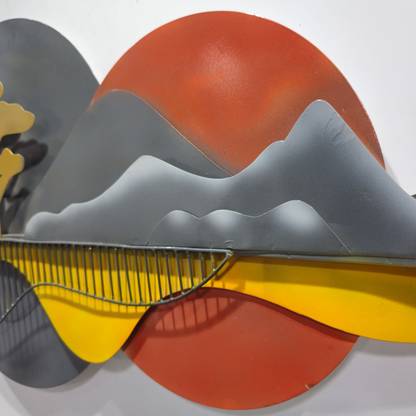 Modern Nature Metal Decor - ArtyCraftz.com