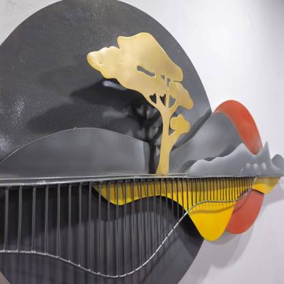 Modern Nature Metal Decor - ArtyCraftz.com