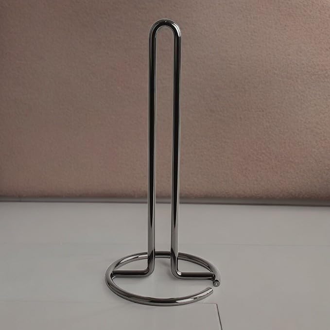 Metal Black Tissue Roll Paper Holder - ArtyCraftz