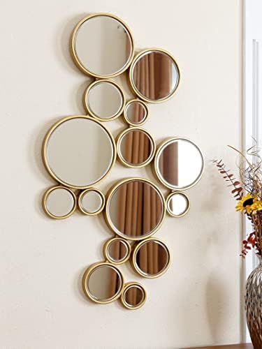 Metal Bubble Frame Wall Mirror - ArtyCraftz