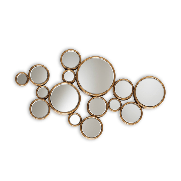 Metal Bubble Frame Wall Mirror - ArtyCraftz