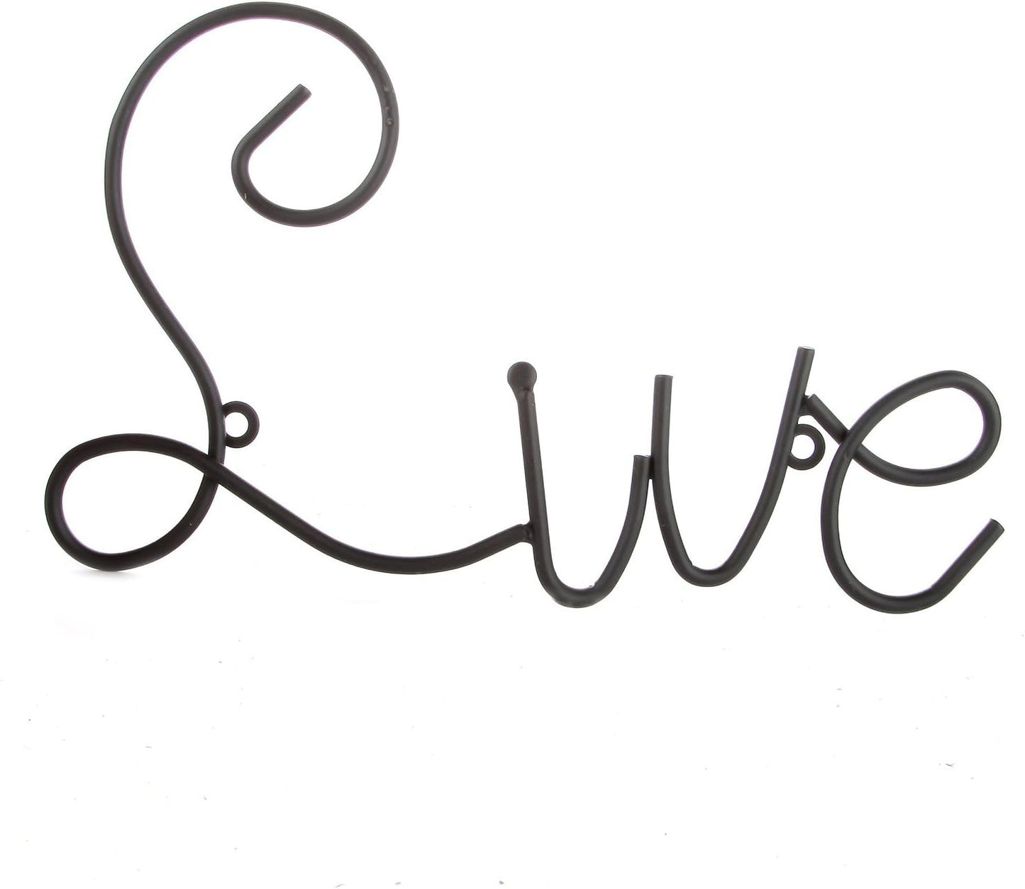 Metal Live Love Laugh Wall Art - ArtyCraftz