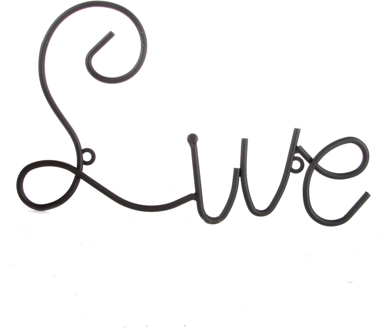 Metal Live Love Laugh Wall Art - ArtyCraftz