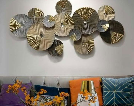 Metal Wall Hanging for Home Decor and Gifting Brown Color - ArtyCraftz