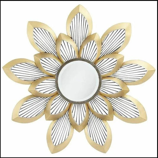 Modern Luxury Decorative Star Burst Wall Mounted Mirror - ArtyCraftz