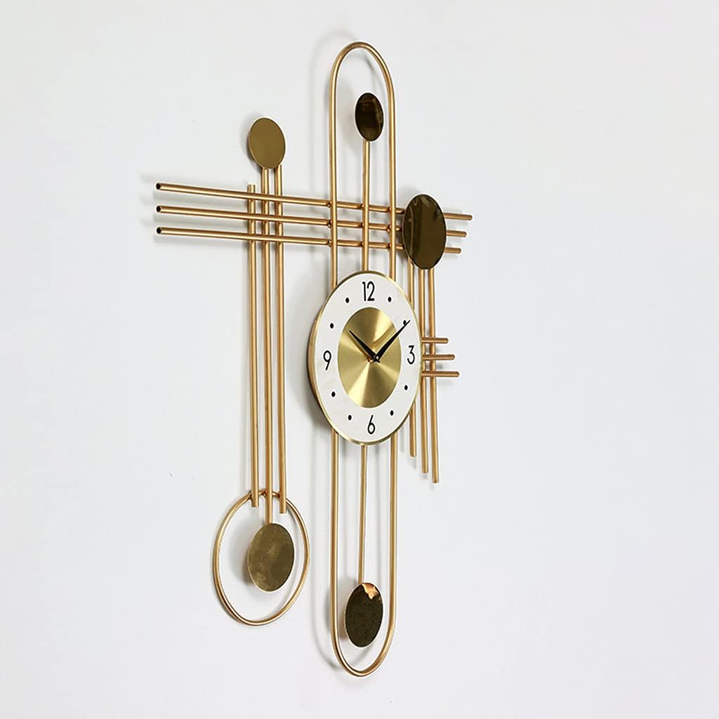 Modern Minimalist Golden Wall Clock - ArtyCraftz