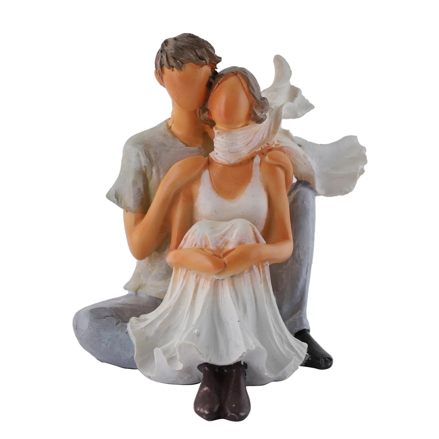 Polyresin Happy Couple Showpiece - ArtyCraftz