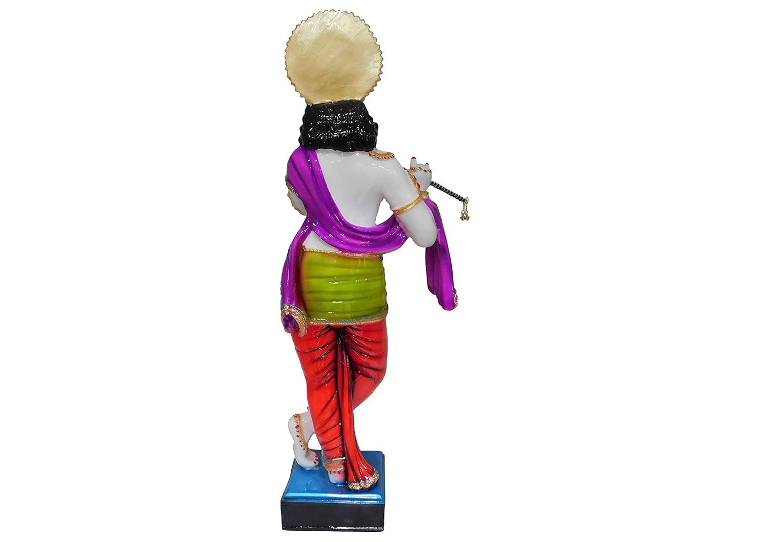 Polyresin Krishna with Flute Idol - ArtyCraftz