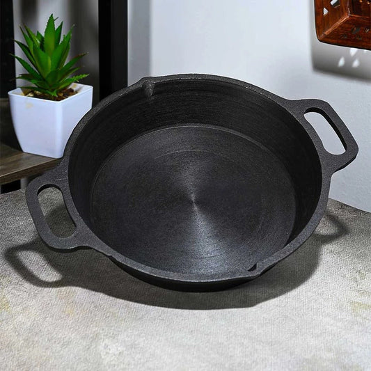 Preseasoned Cast Iron Fry Pan - ArtyCraftz