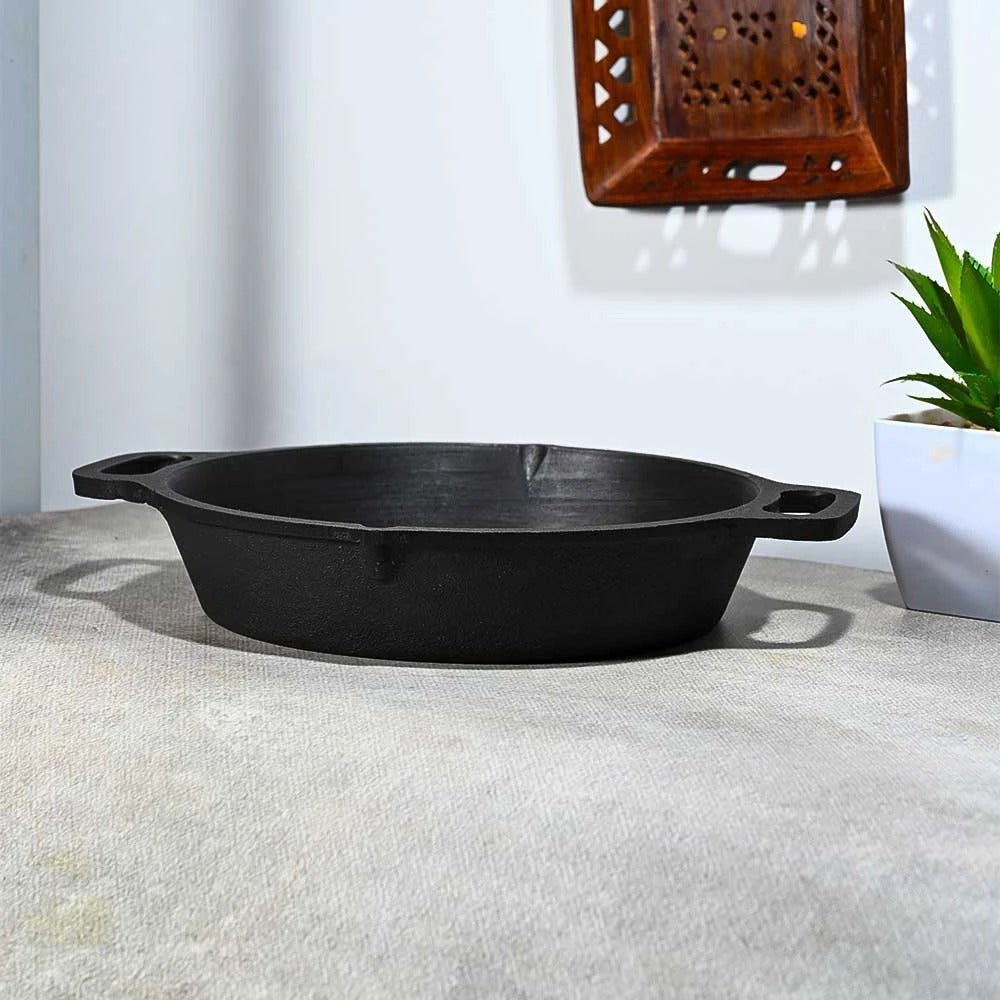 Preseasoned Cast Iron Fry Pan - ArtyCraftz