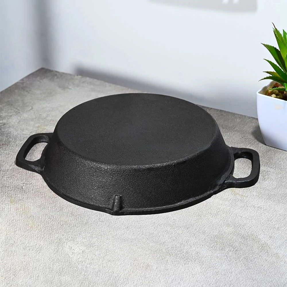 Preseasoned Cast Iron Fry Pan - ArtyCraftz