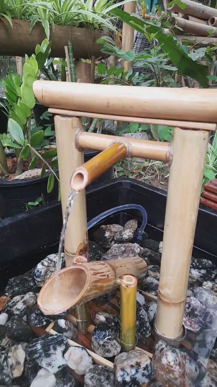  Japanese Style Bamboo Fountain for Home and Garden Decor-ArtyCraftz