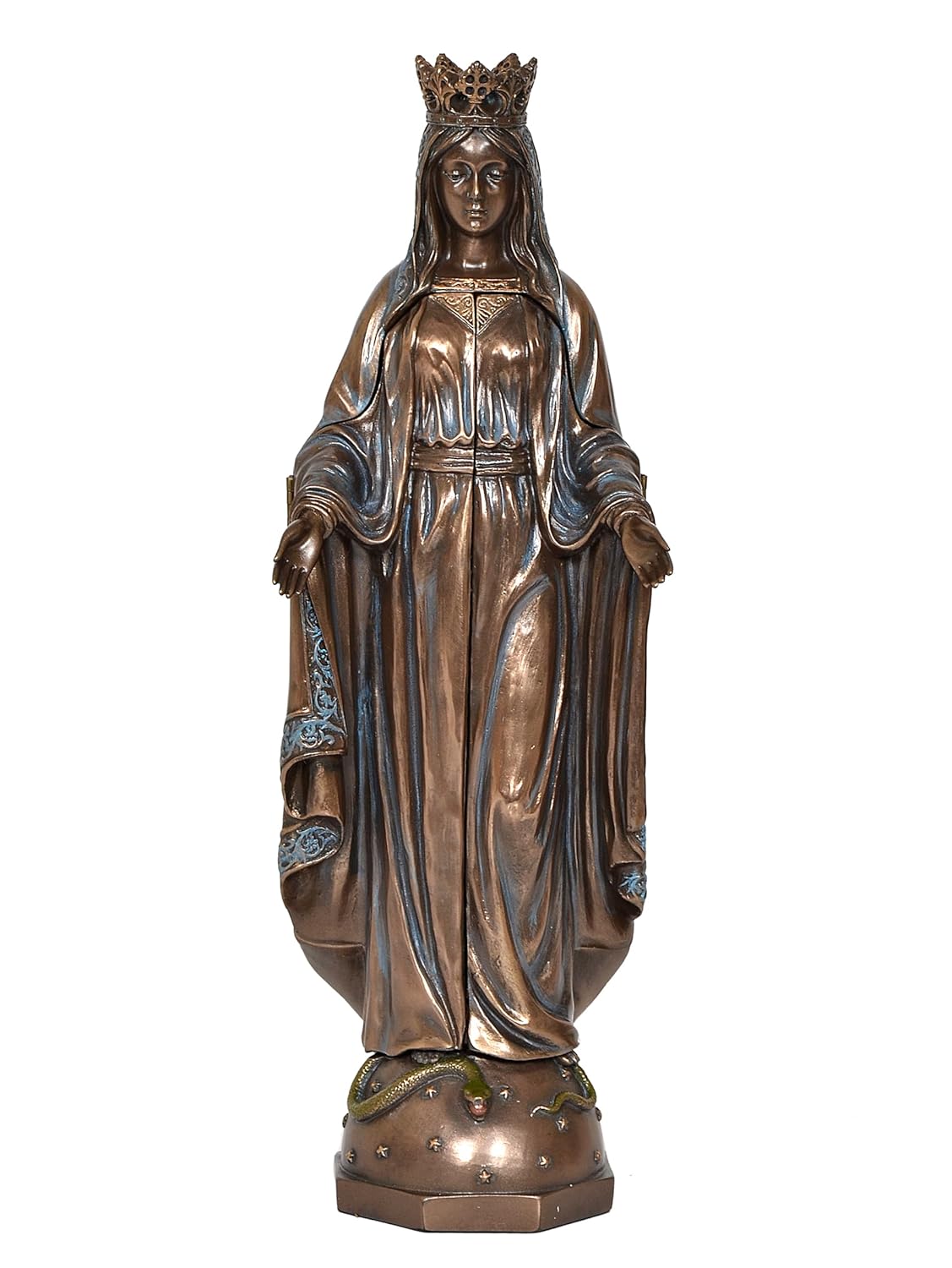 Resin Mother Mary With Jesus Statue - ArtyCraftz