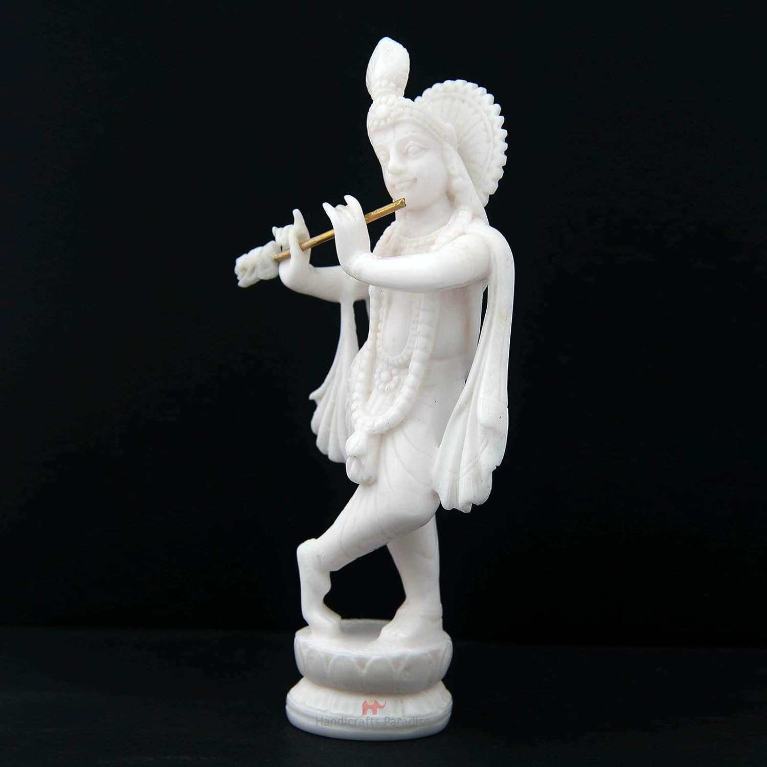 Resin Standing Krishna Idol - ArtyCraftz